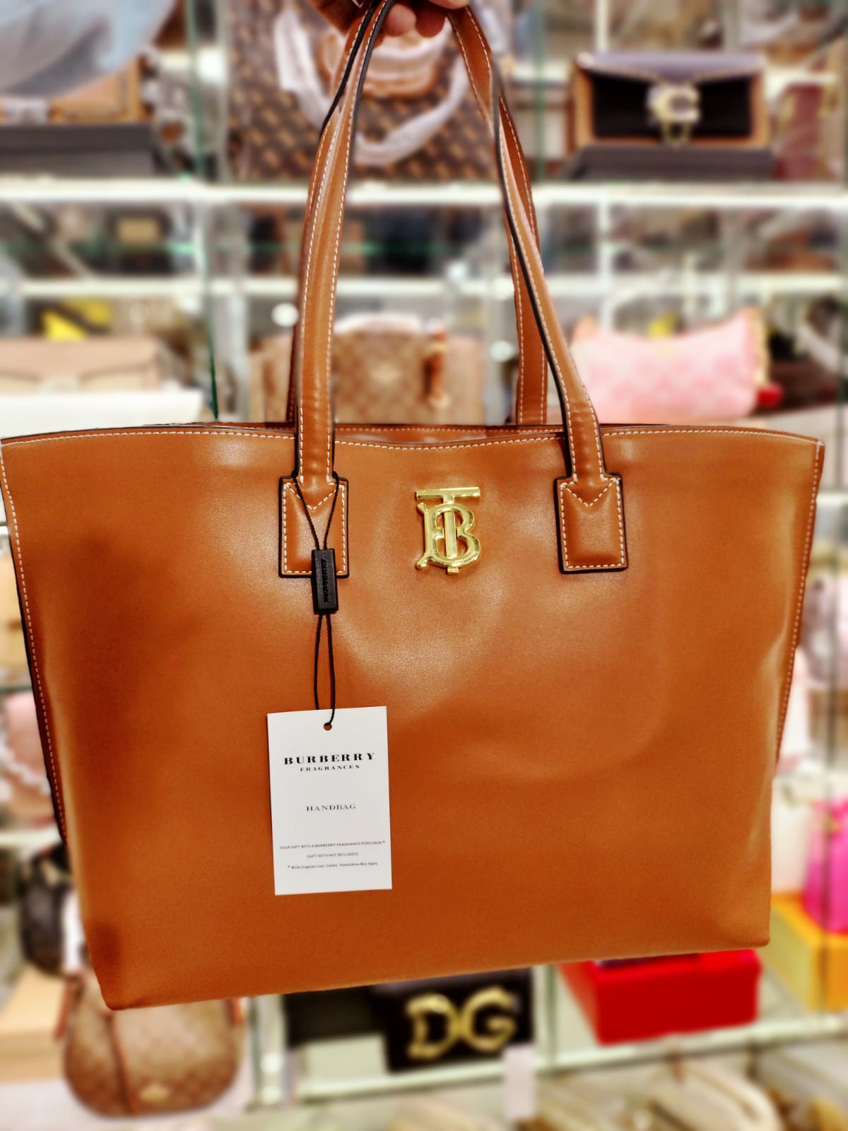 burberry tote bag
