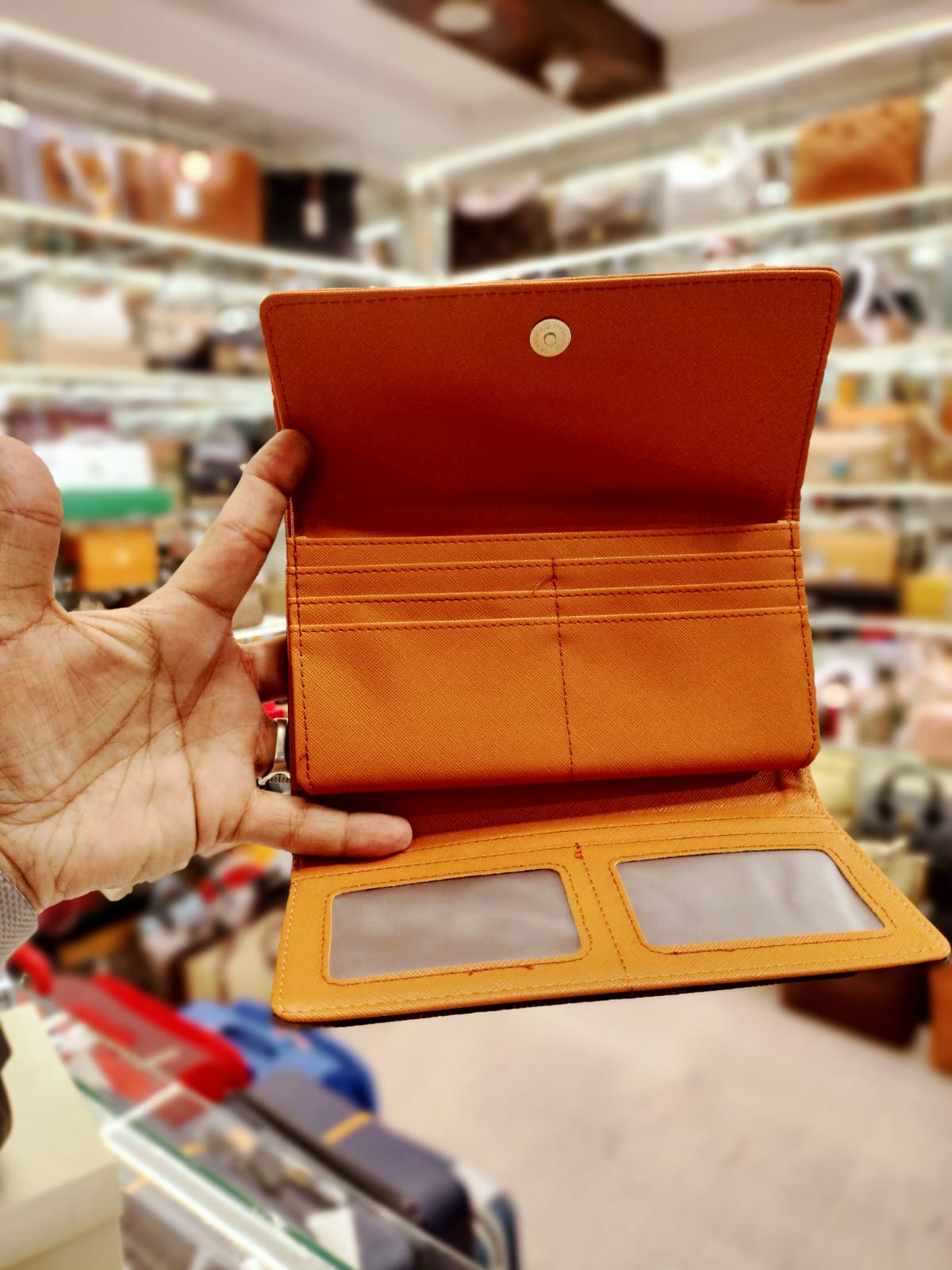 louis vuitton wallet brown with check design