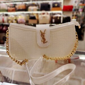 elegant boat shape shoulder bag for women – chic & compact